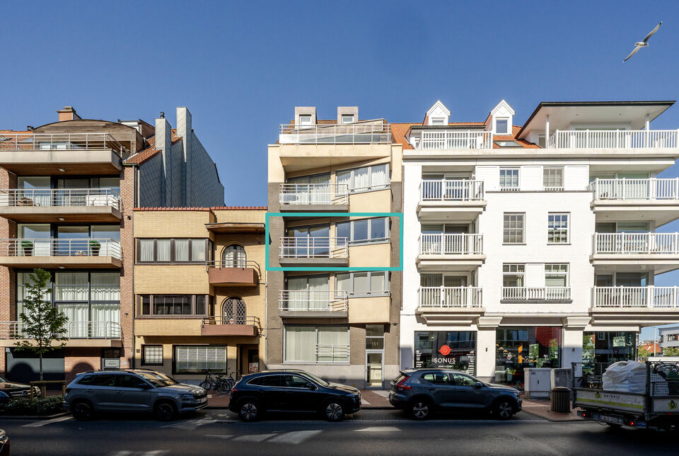 App. 3 slaapkamers in Knokke