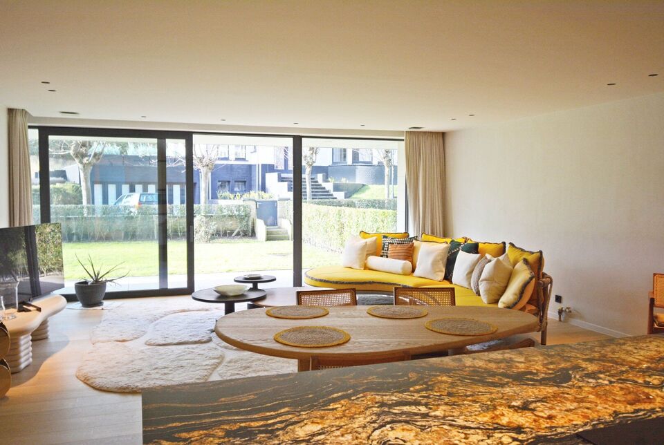 Gelijkvloers appartement te huur in Knokke-Heist