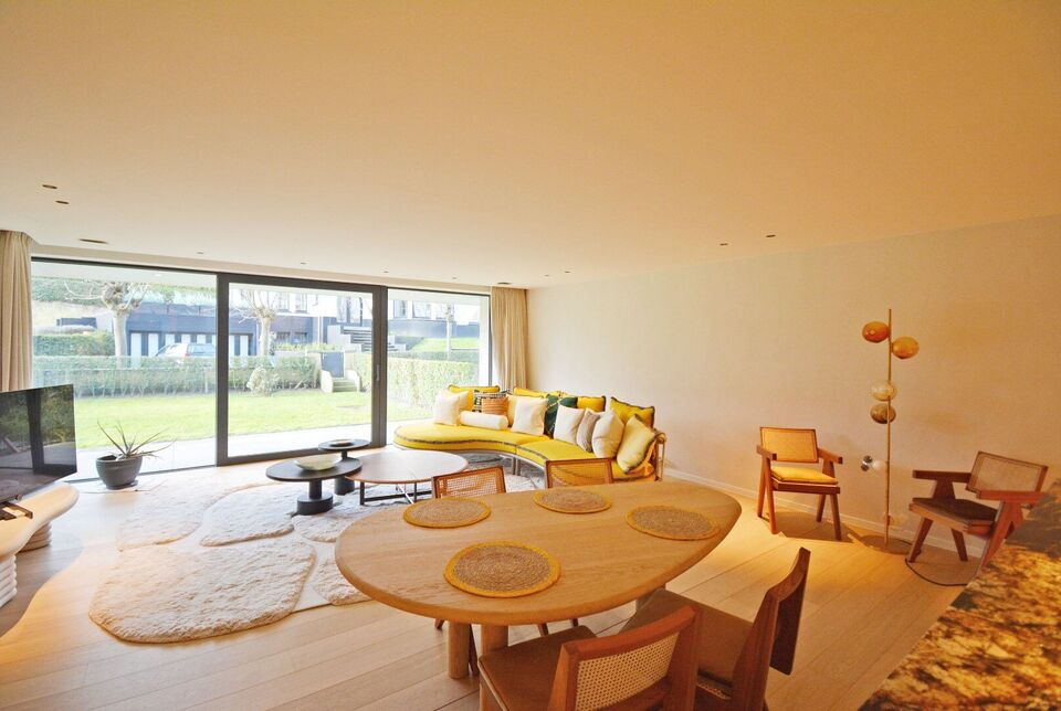 Gelijkvloers appartement te huur in Knokke-Heist