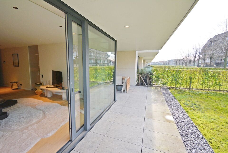 Gelijkvloers appartement te huur in Knokke-Heist