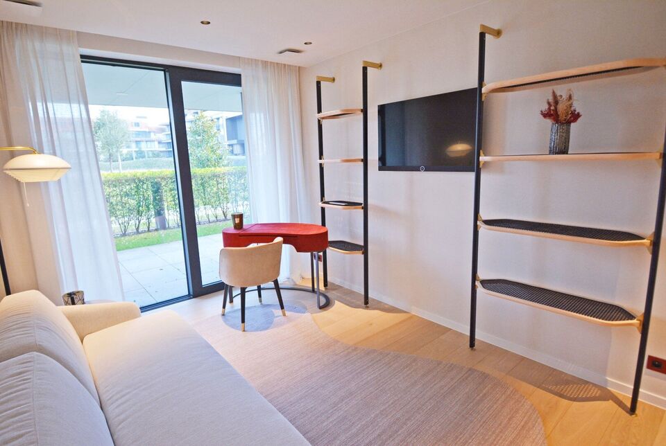 Gelijkvloers appartement te huur in Knokke-Heist