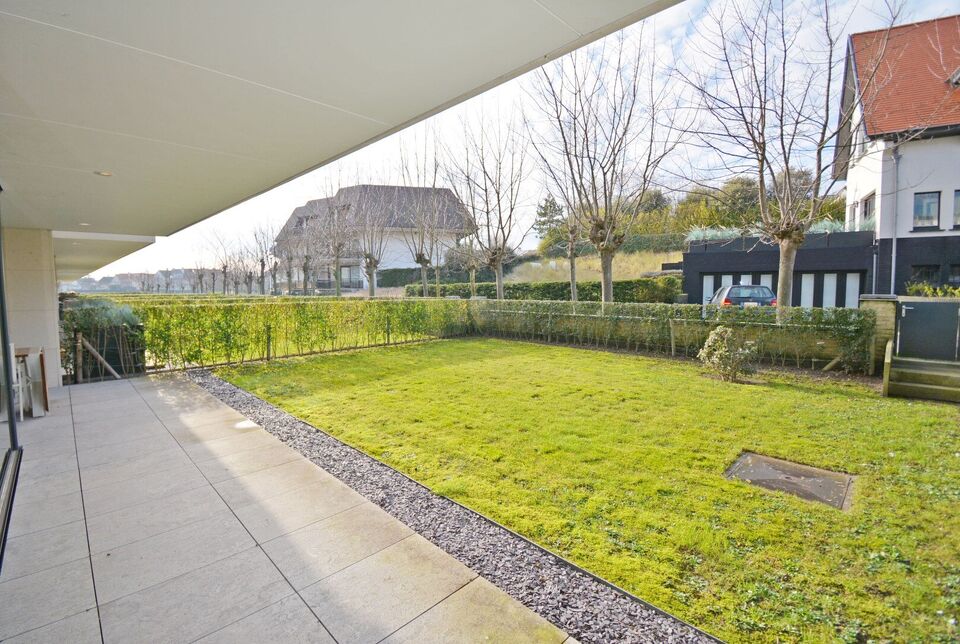Gelijkvloers appartement te huur in Knokke-Heist